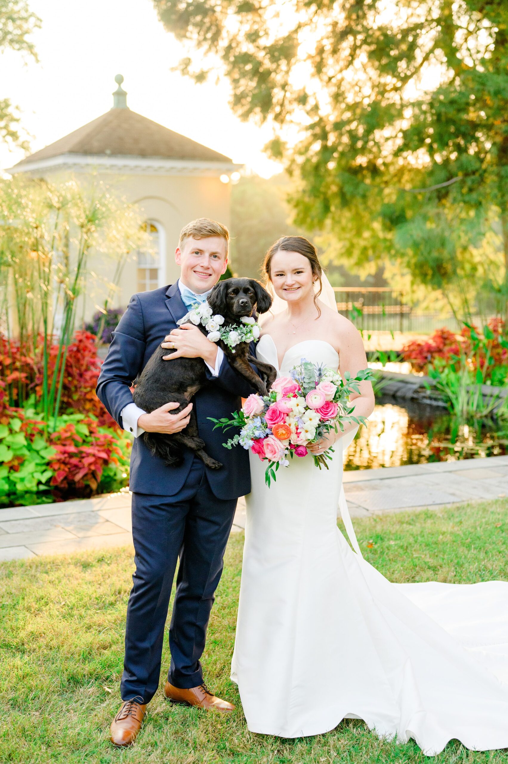 Bride & Groom Portraits at Belmont Manor Wedding in Elkridge, Maryland photographed by Baltimore Wedding Photographer Cait Kramer