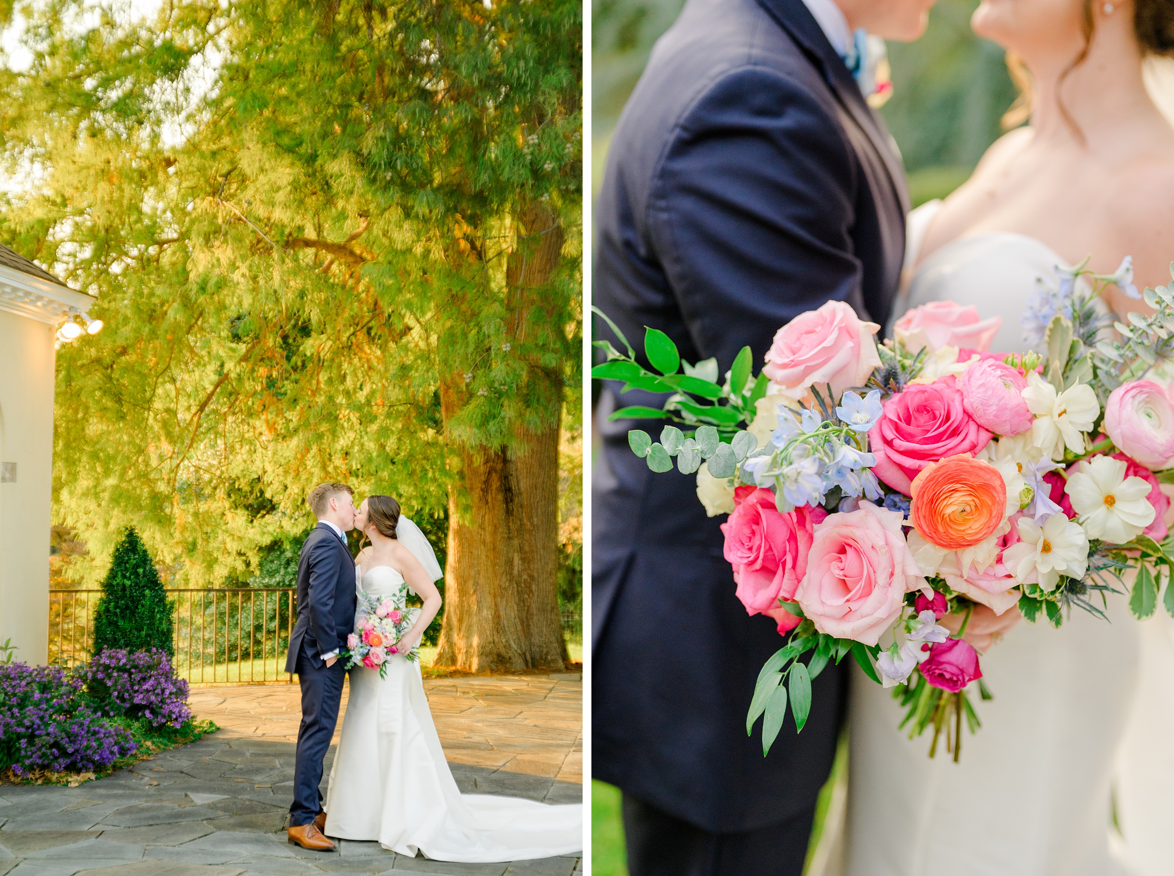 Bride & Groom Portraits at Belmont Manor Wedding in Elkridge, Maryland photographed by Baltimore Wedding Photographer Cait Kramer