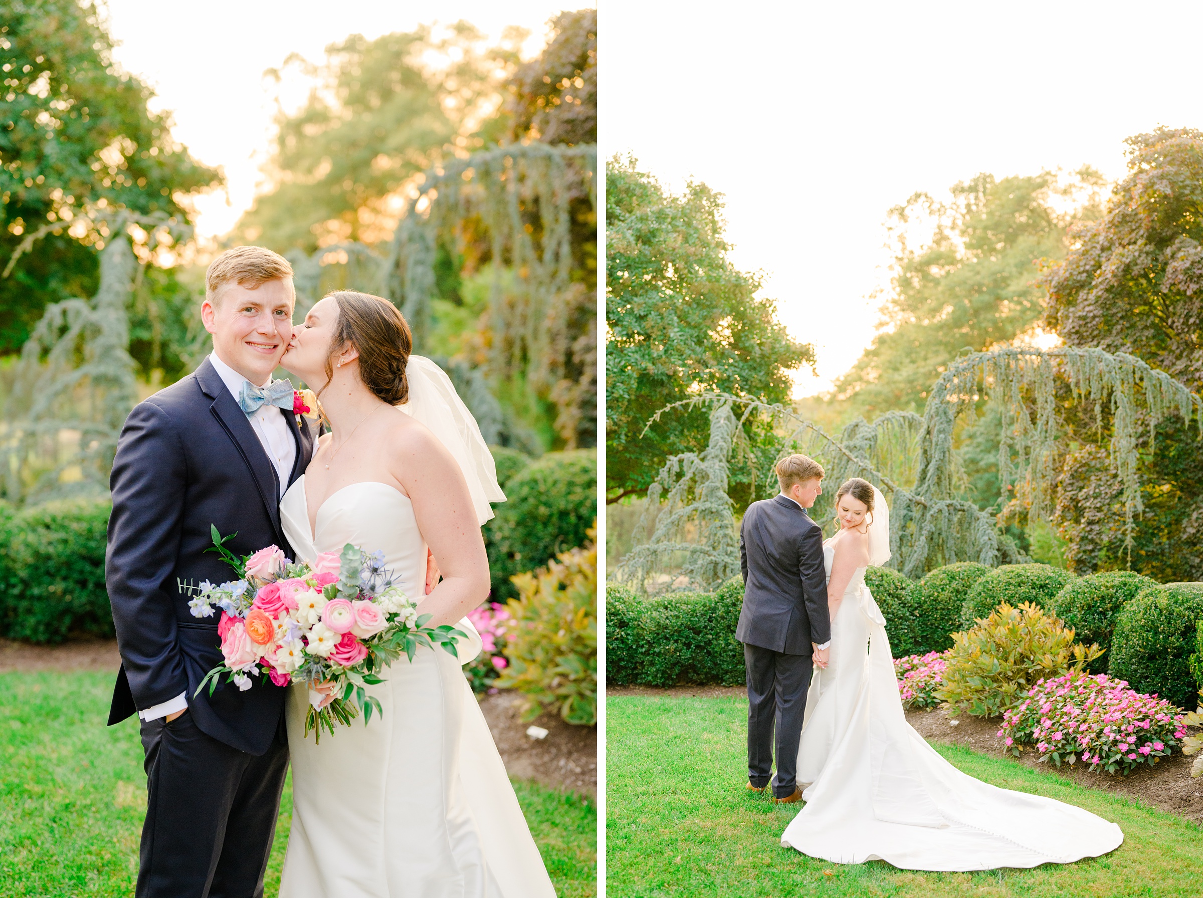 Bride & Groom Portraits at Belmont Manor Wedding in Elkridge, Maryland photographed by Baltimore Wedding Photographer Cait Kramer