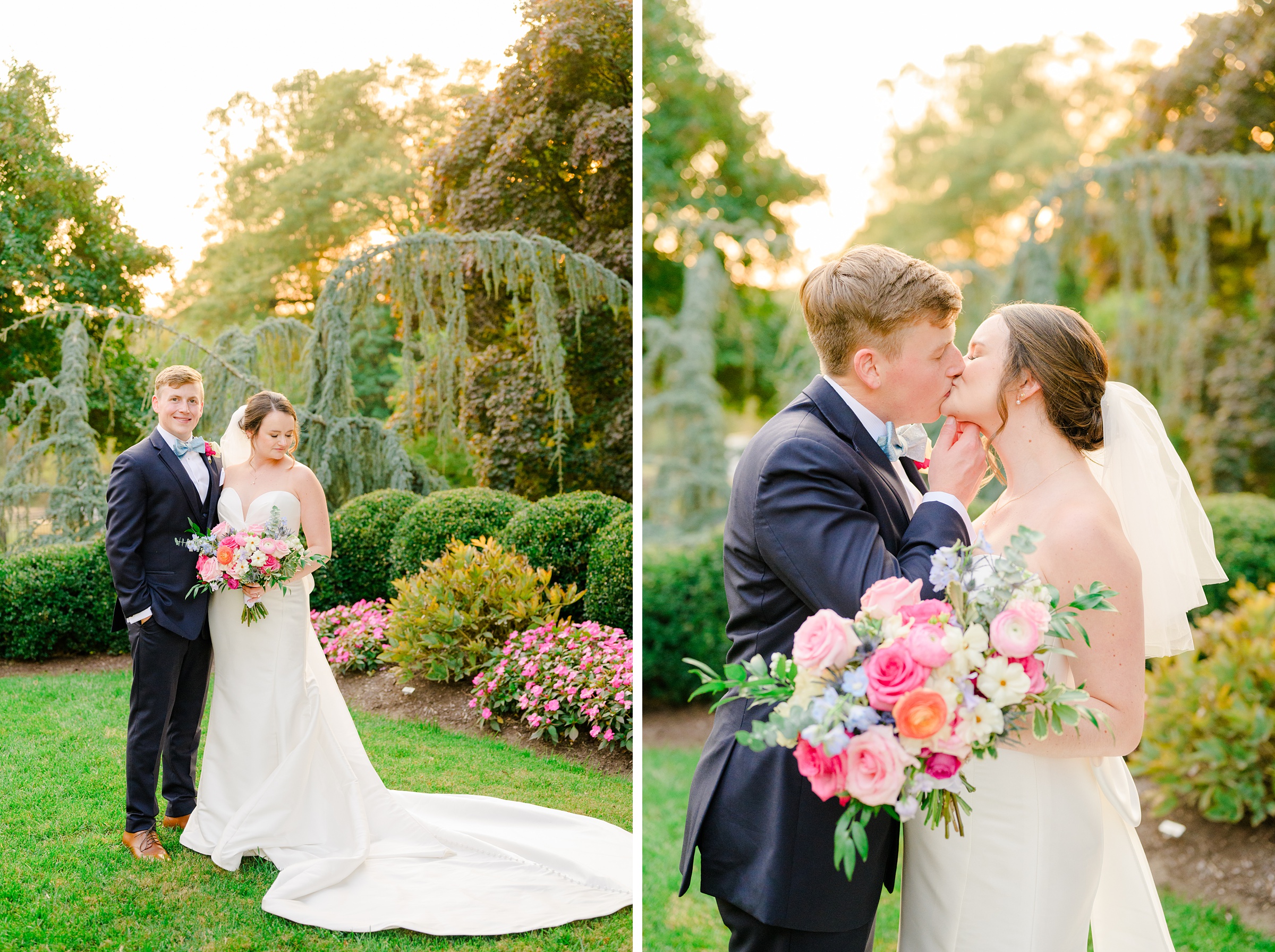 Bride & Groom Portraits at Belmont Manor Wedding in Elkridge, Maryland photographed by Baltimore Wedding Photographer Cait Kramer