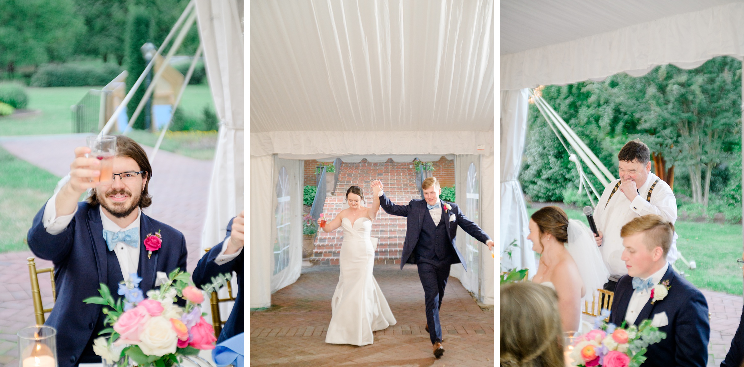 Wedding Reception at Belmont Manor in Elkridge, Maryland photographed by Baltimore Wedding Photographer Cait Kramer