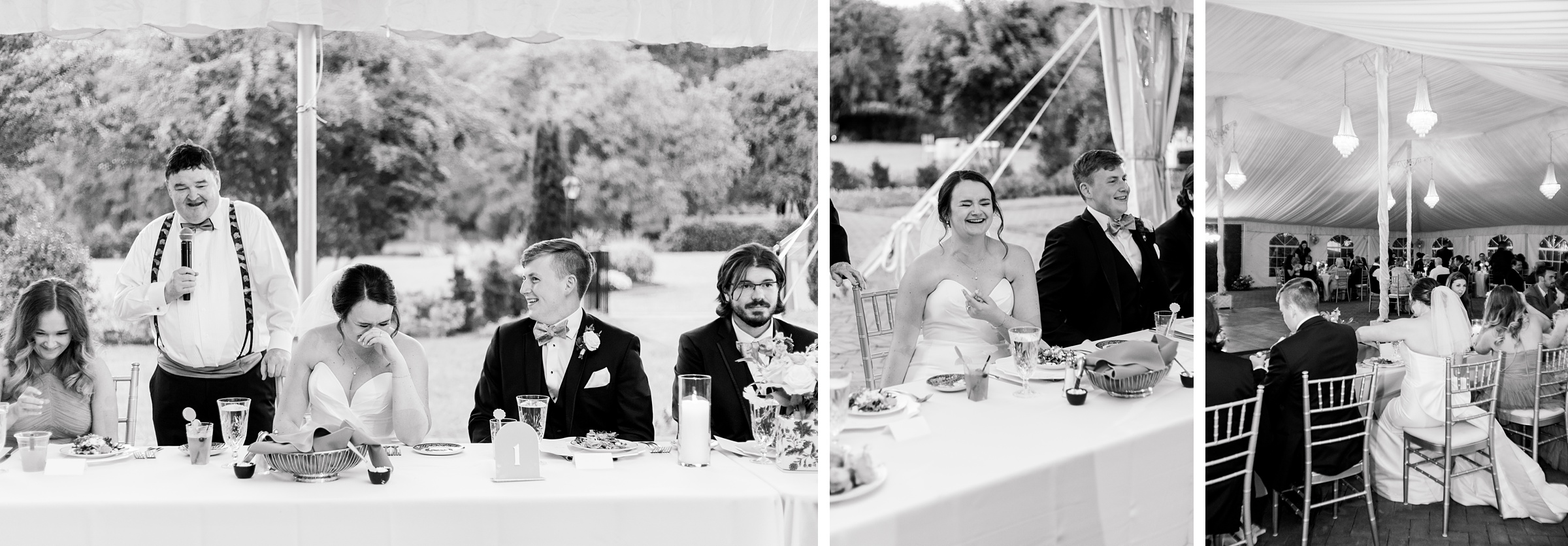 Wedding Reception at Belmont Manor in Elkridge, Maryland photographed by Baltimore Wedding Photographer Cait Kramer