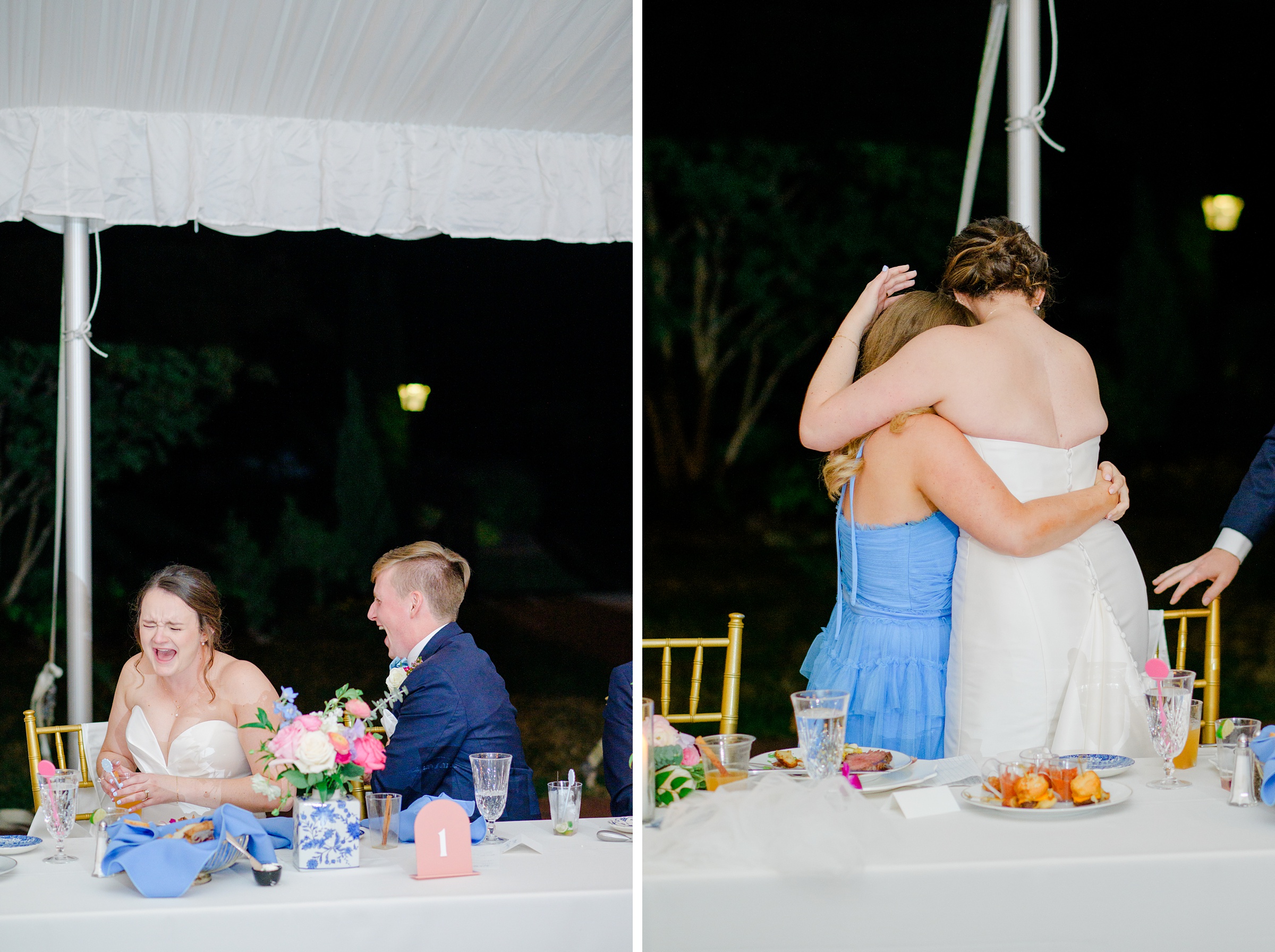 Wedding Reception at Belmont Manor in Elkridge, Maryland photographed by Baltimore Wedding Photographer Cait Kramer