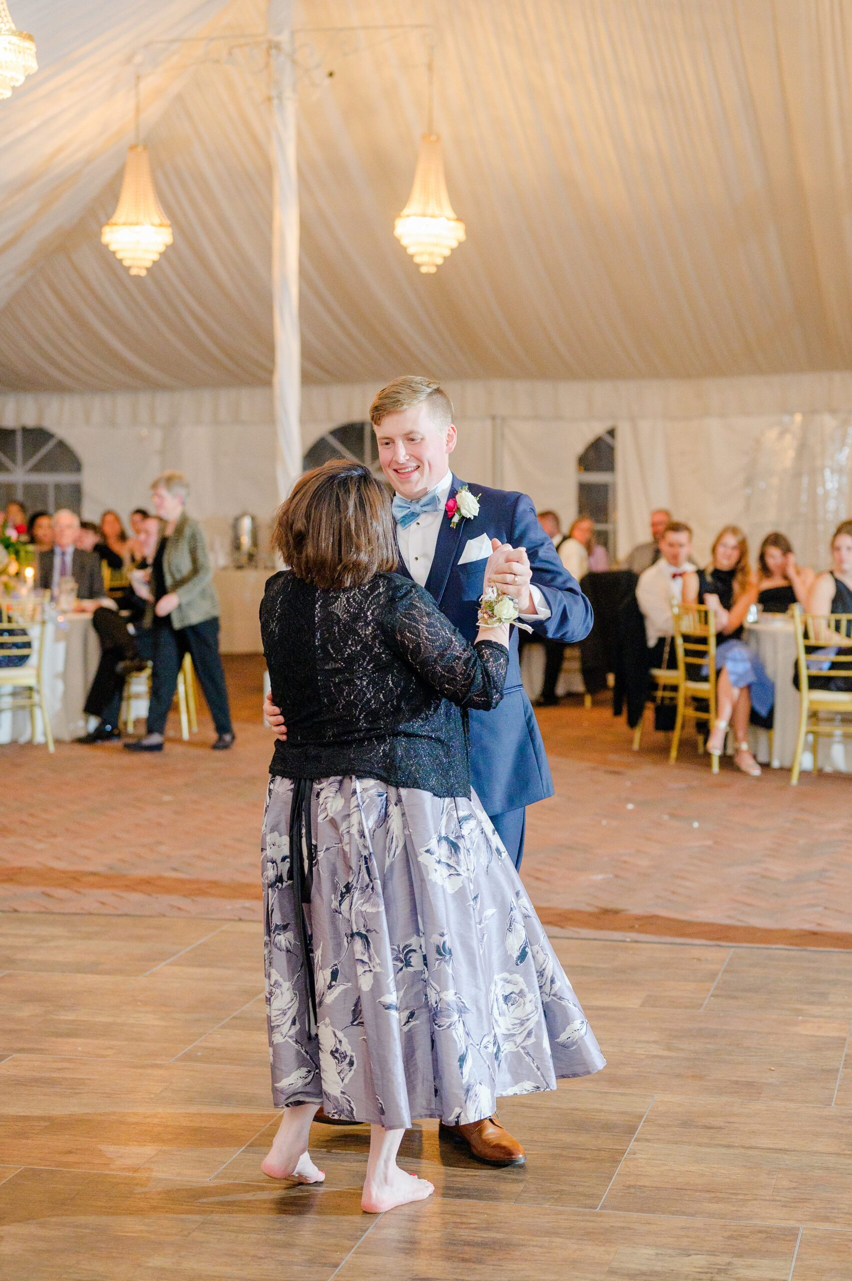 Wedding Reception at Belmont Manor in Elkridge, Maryland photographed by Baltimore Wedding Photographer Cait Kramer