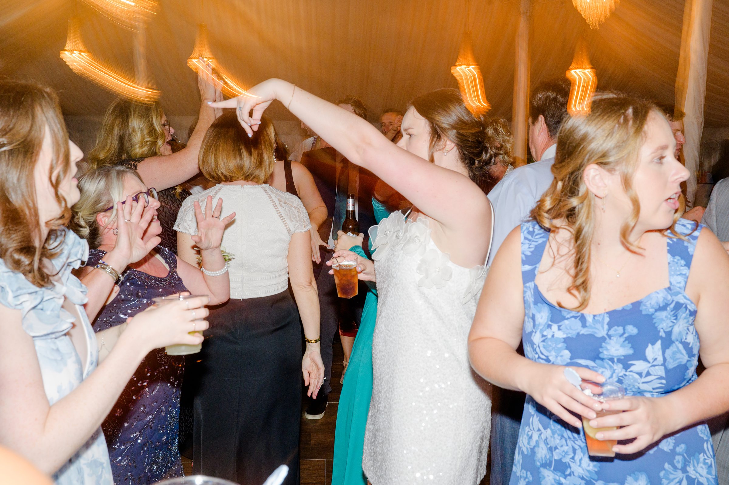 Wedding Reception at Belmont Manor in Elkridge, Maryland photographed by Baltimore Wedding Photographer Cait Kramer