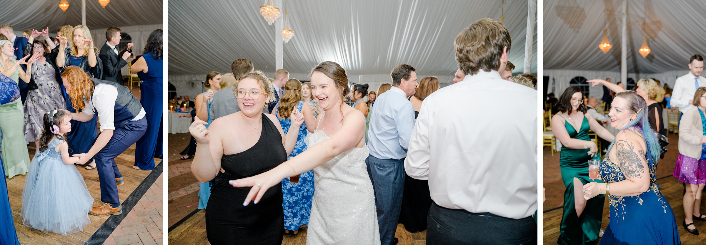 Wedding Reception at Belmont Manor in Elkridge, Maryland photographed by Baltimore Wedding Photographer Cait Kramer