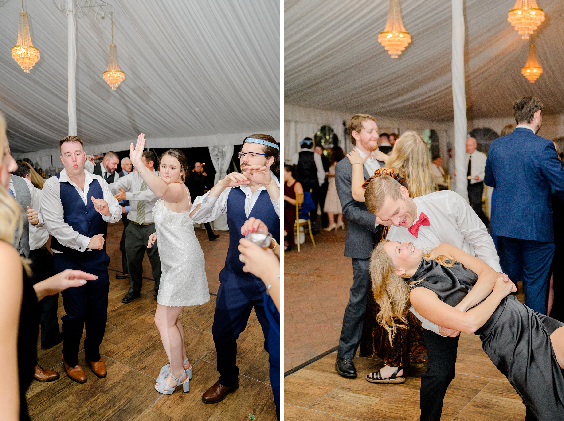 Wedding Reception at Belmont Manor in Elkridge, Maryland photographed by Baltimore Wedding Photographer Cait Kramer