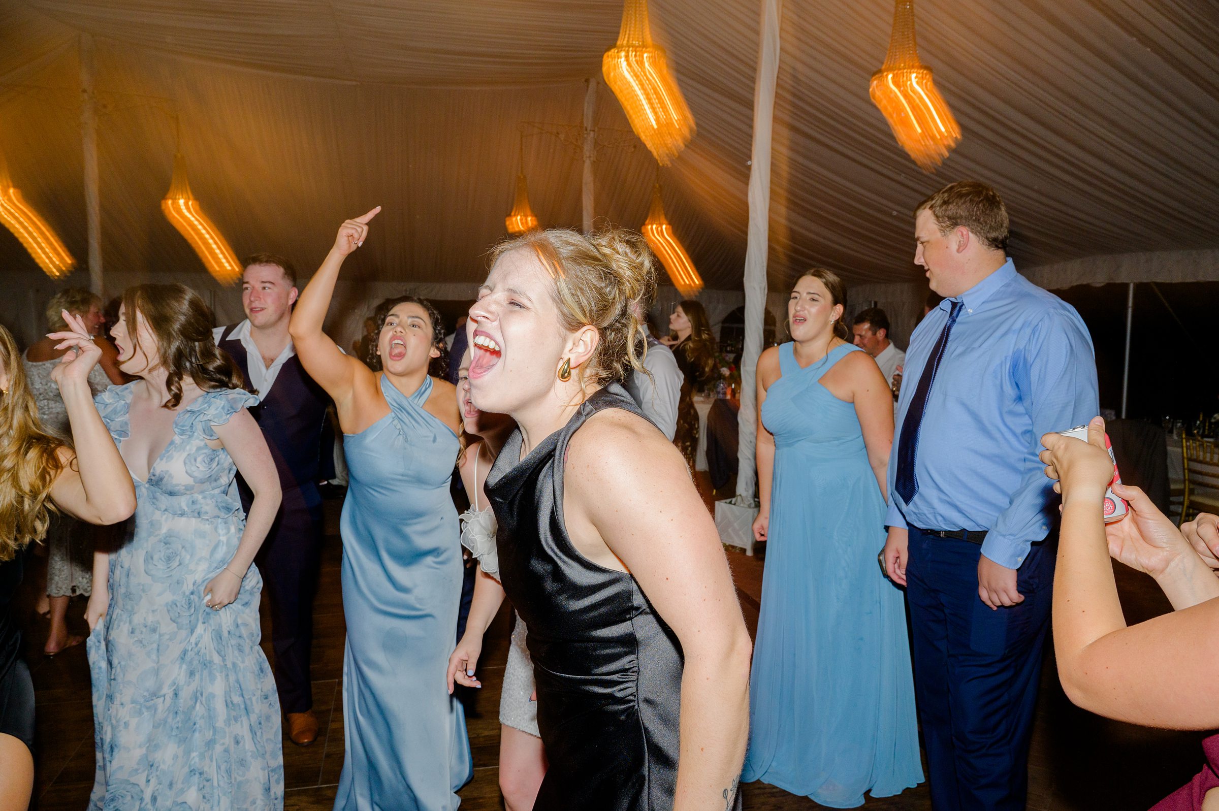 Wedding Reception at Belmont Manor in Elkridge, Maryland photographed by Baltimore Wedding Photographer Cait Kramer