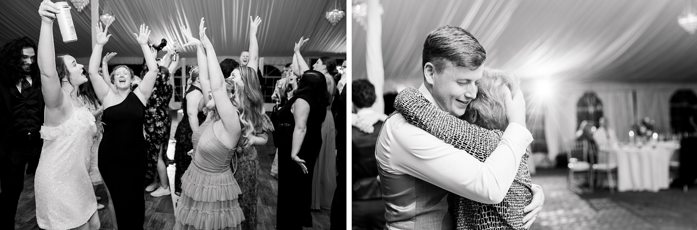 Wedding Reception at Belmont Manor in Elkridge, Maryland photographed by Baltimore Wedding Photographer Cait Kramer