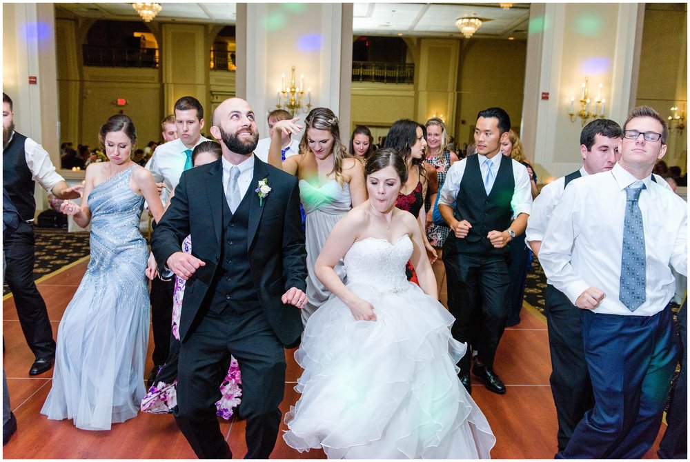 Molly and Kyle | A Sky Blue and Gold Classic Wedding at The Historic ...