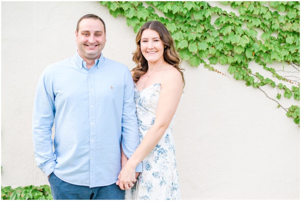 Lauren and Mike | A Sunset Engagement Session at Longwood Gardens ...