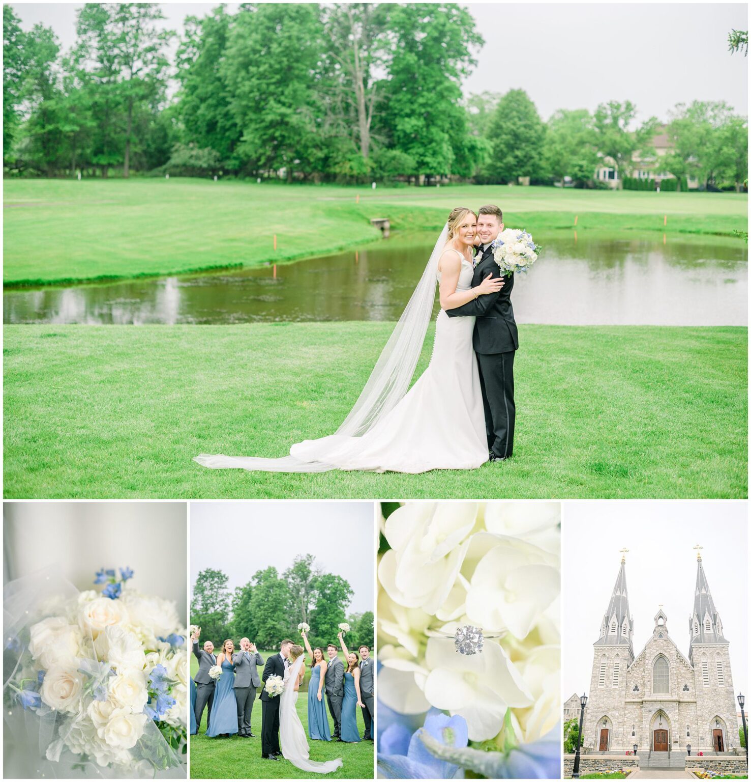 A Spring Wedding at Villanova and the Belle of Blue Bell | Mary and Joe ...