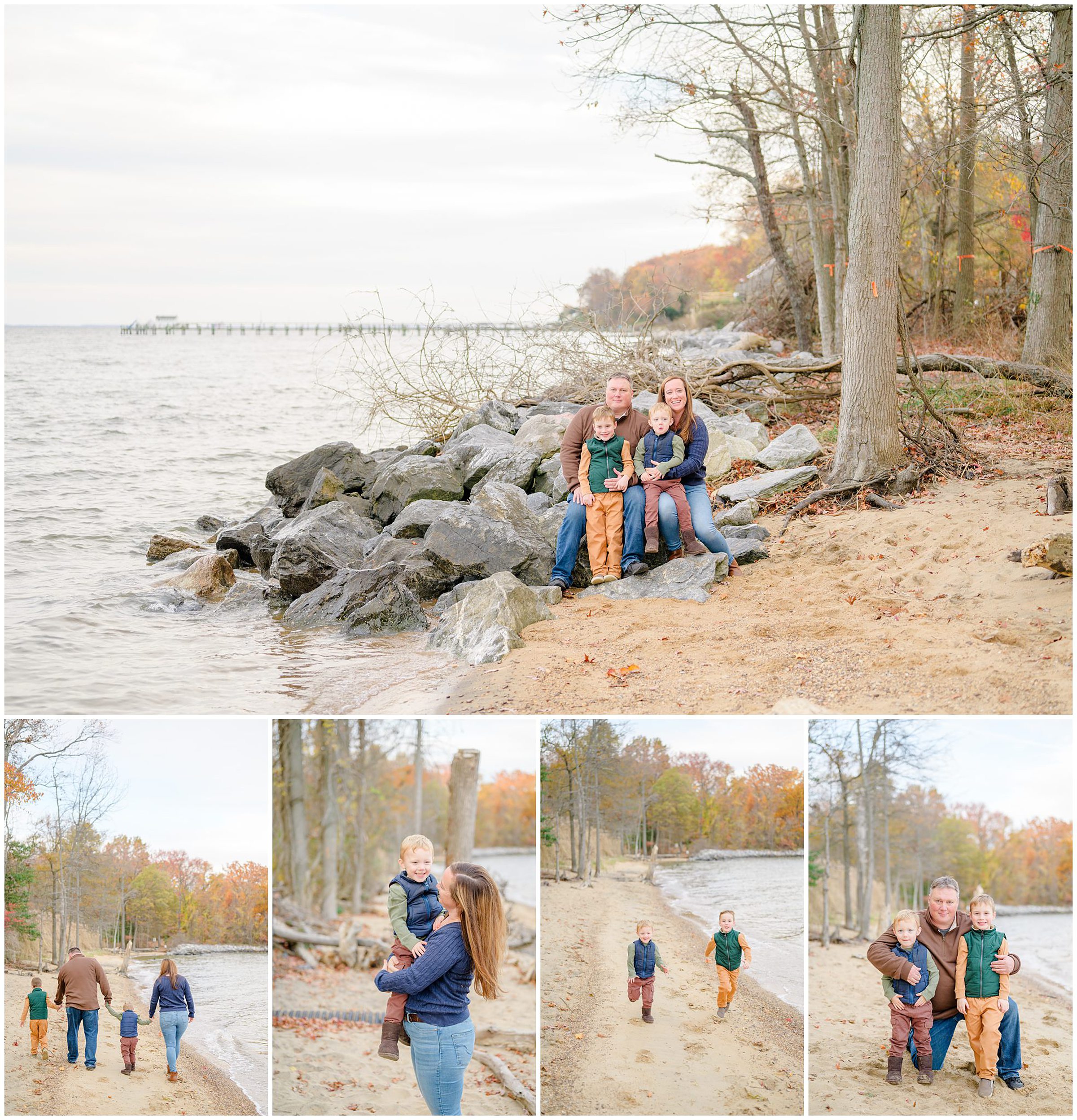 Autumn Downs Park Family Photos in Pasadena, Maryland photographed by Baltimore Family Photographer Cait Kramer