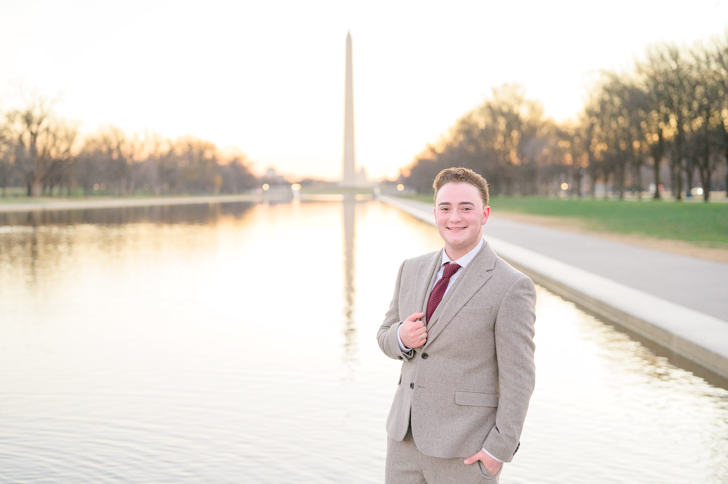 AU Grad Photos in Washington, DC photographed by Baltimore Grad Photographer Cait Kramer.