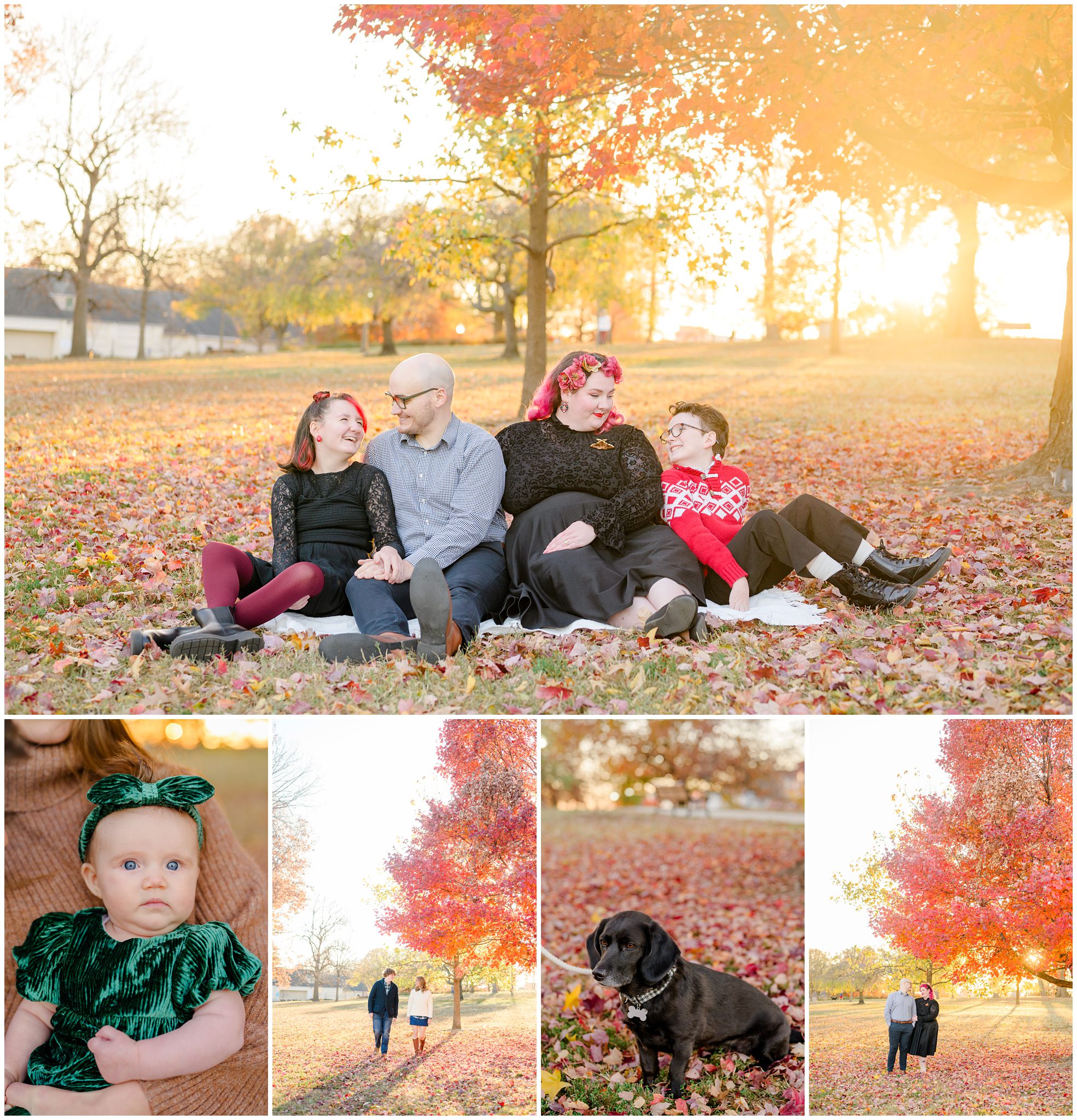 Autumn Family Mini Sessions in Baltimore, Maryland photographed by Baltimore Family Photographer Cait Kramer Photography.