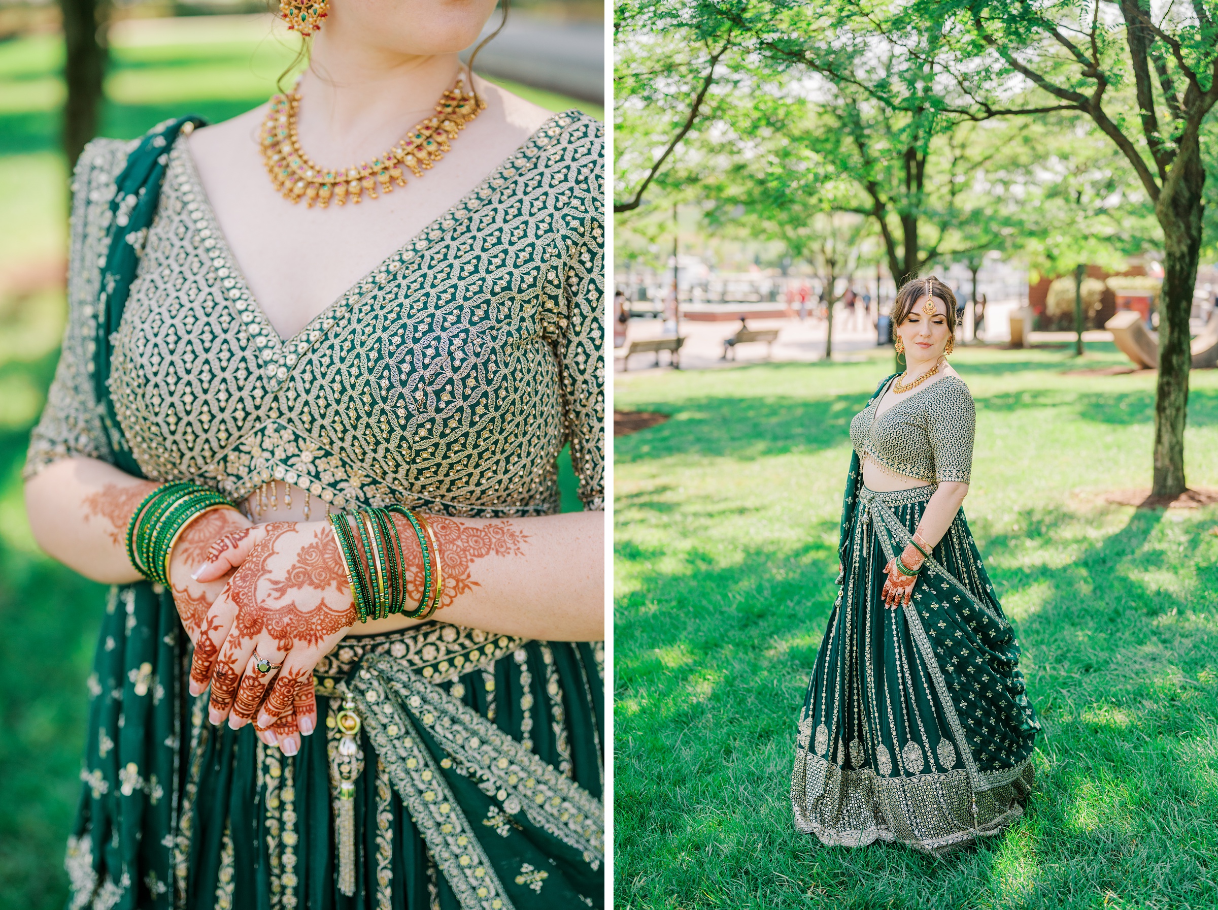 Bride and Groom Portraits at Renaissance Baltimore Harborplace Hotel