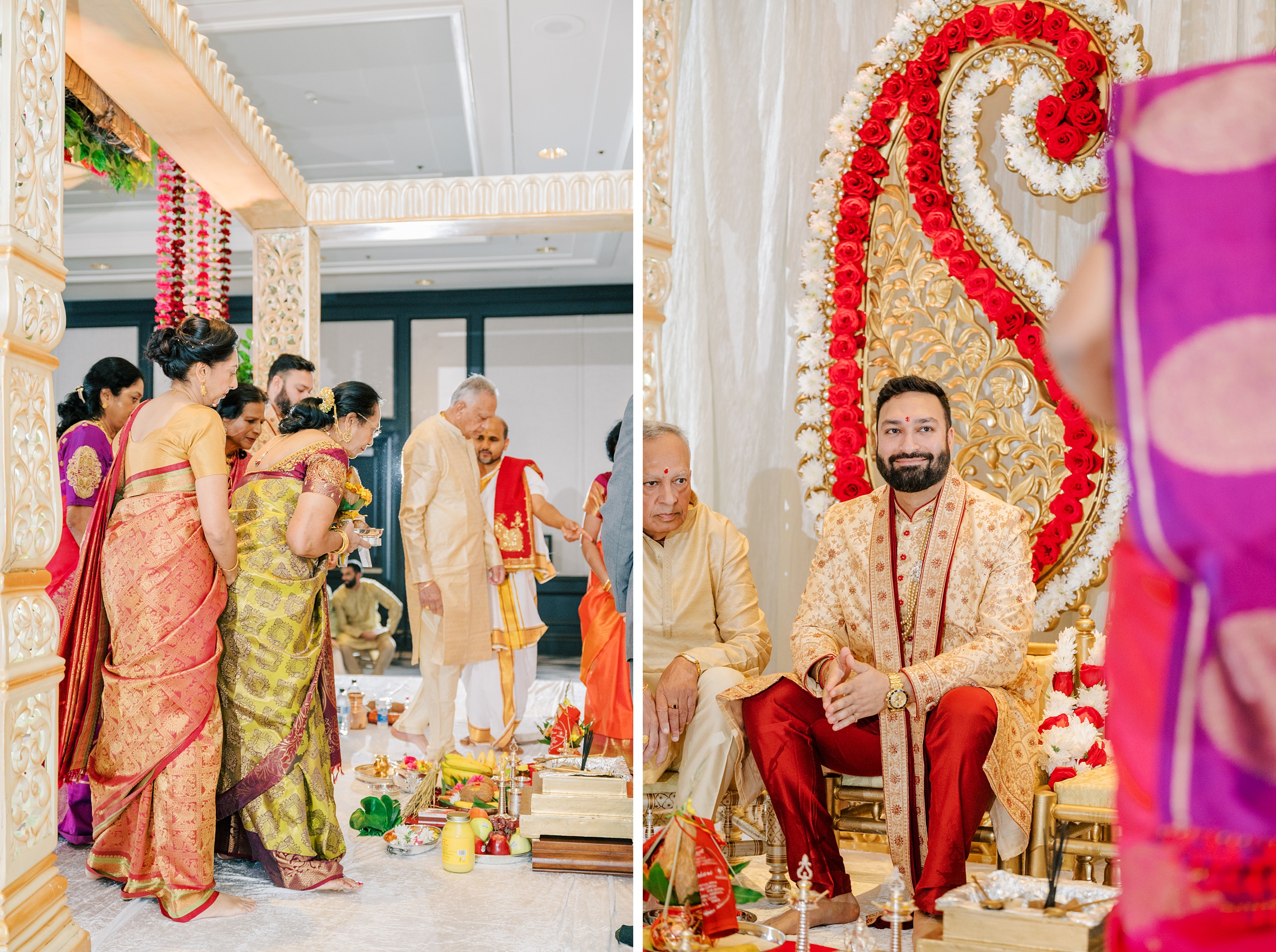 Indian Wedding Ceremony at Renaissance Baltimore Harborplace Hotel