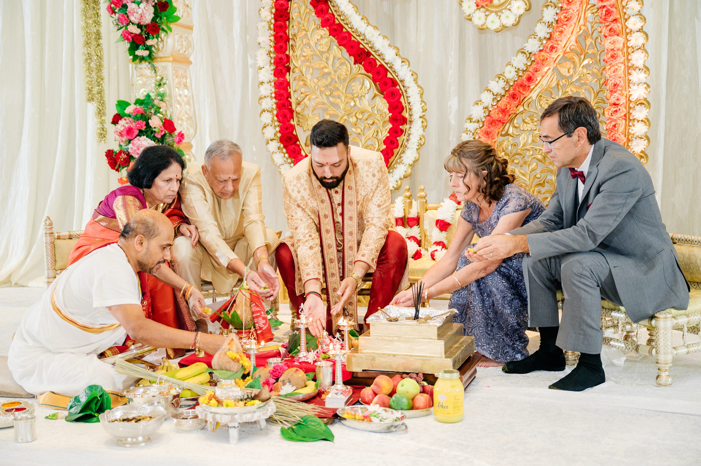 Indian Wedding Ceremony at Renaissance Baltimore Harborplace Hotel