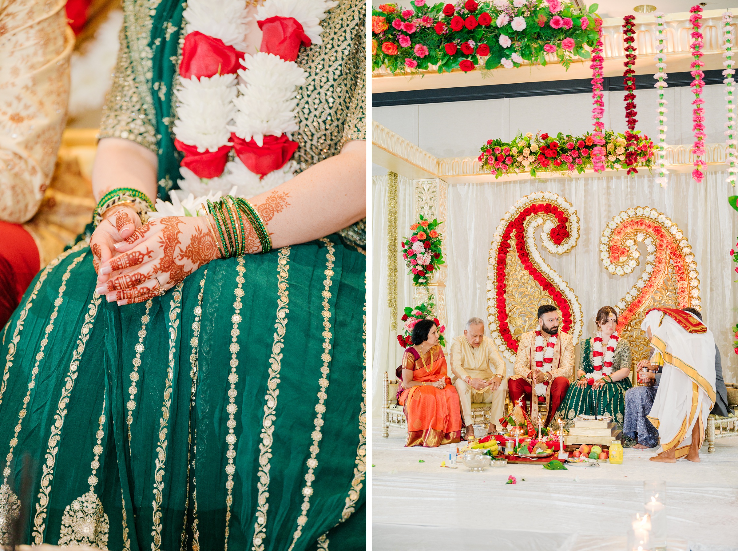 Indian Wedding Ceremony at Renaissance Baltimore Harborplace Hotel