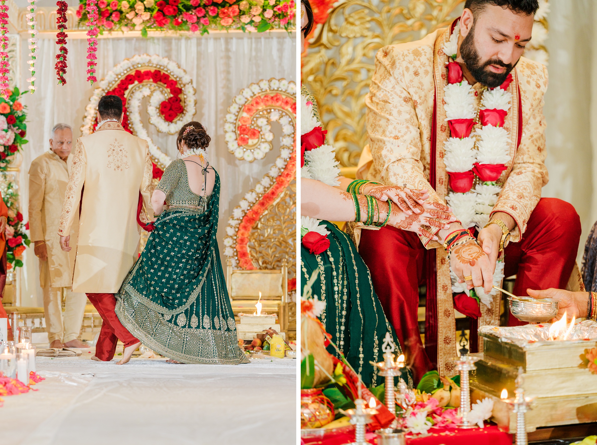 Indian Wedding Ceremony at Renaissance Baltimore Harborplace Hotel