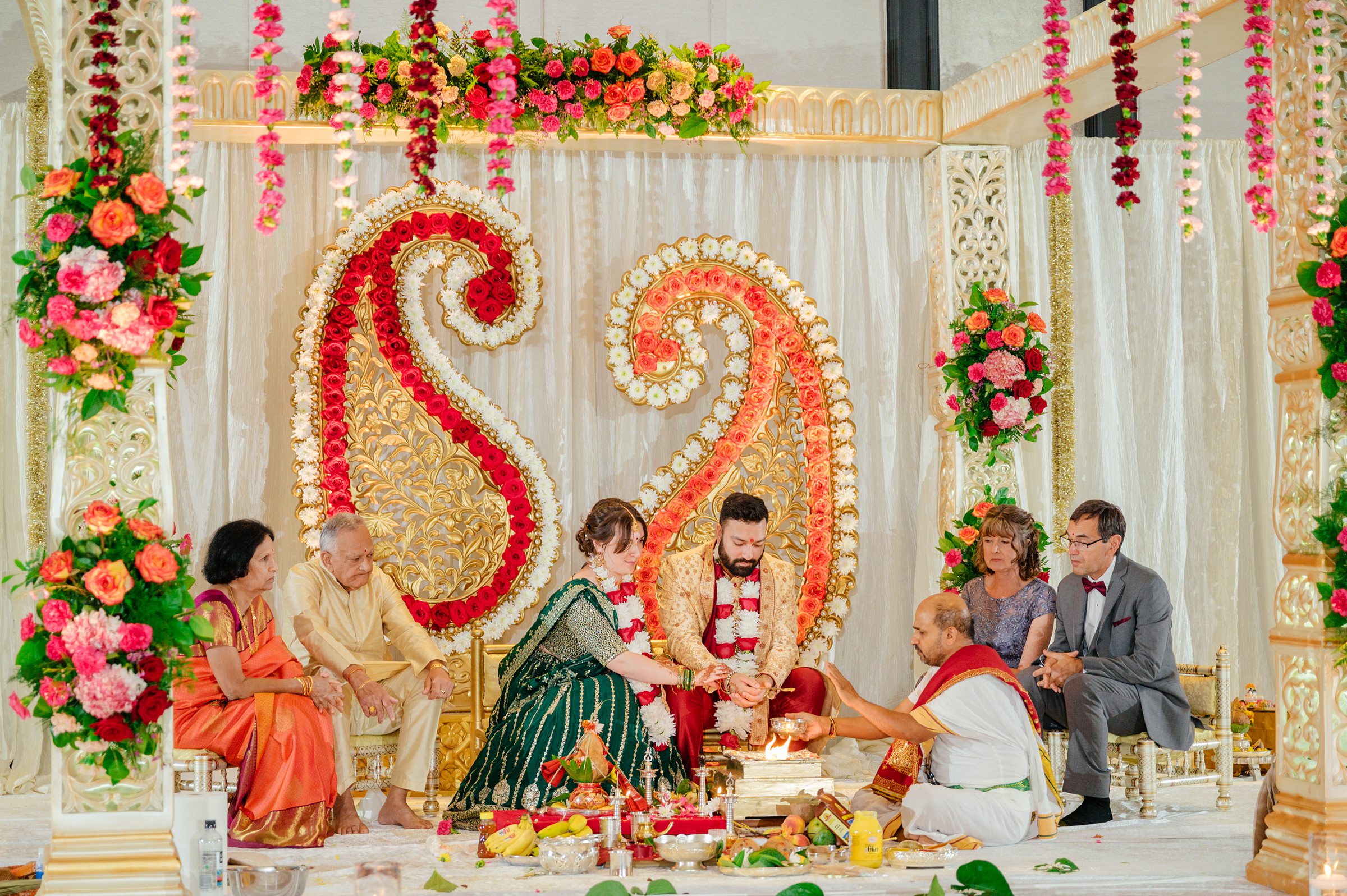 Indian Wedding Ceremony at Renaissance Baltimore Harborplace Hotel