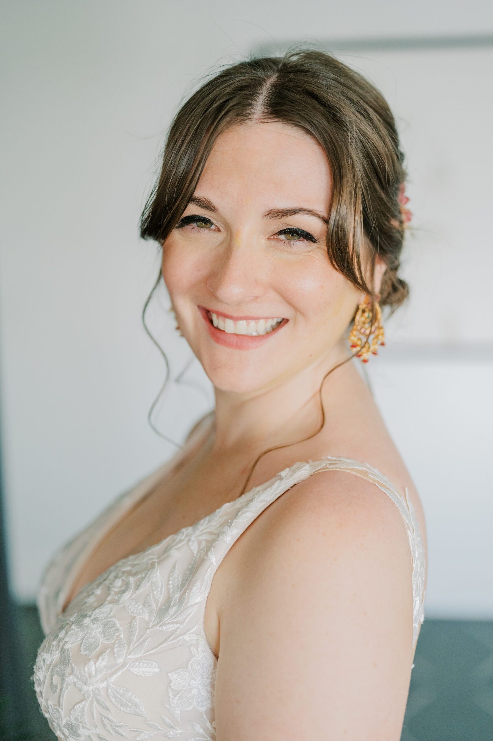 Bridal portraits for Autumn wedding