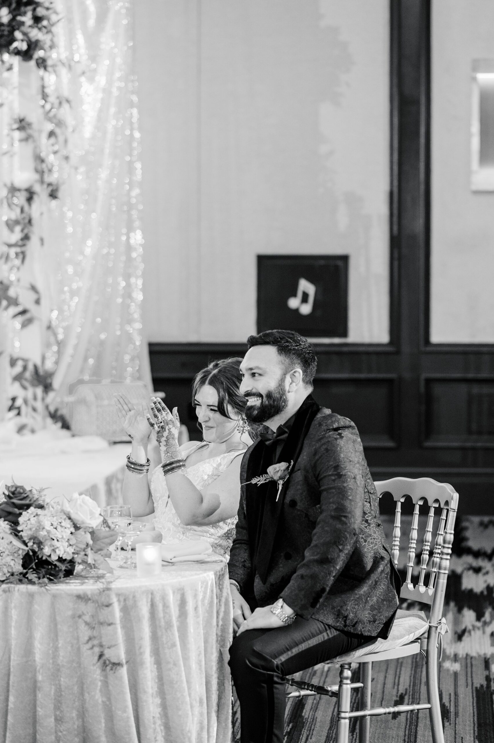 Wedding reception at Renaissance Baltimore Harborplace Hotel