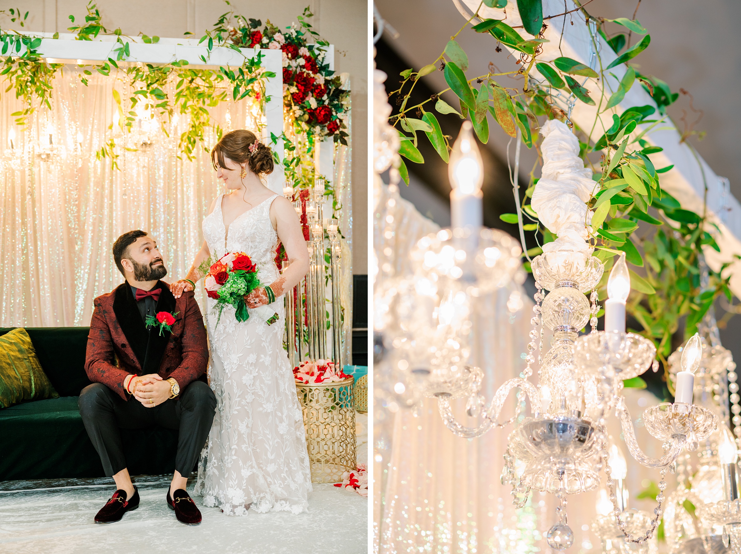 Wedding reception at Renaissance Baltimore Harborplace Hotel