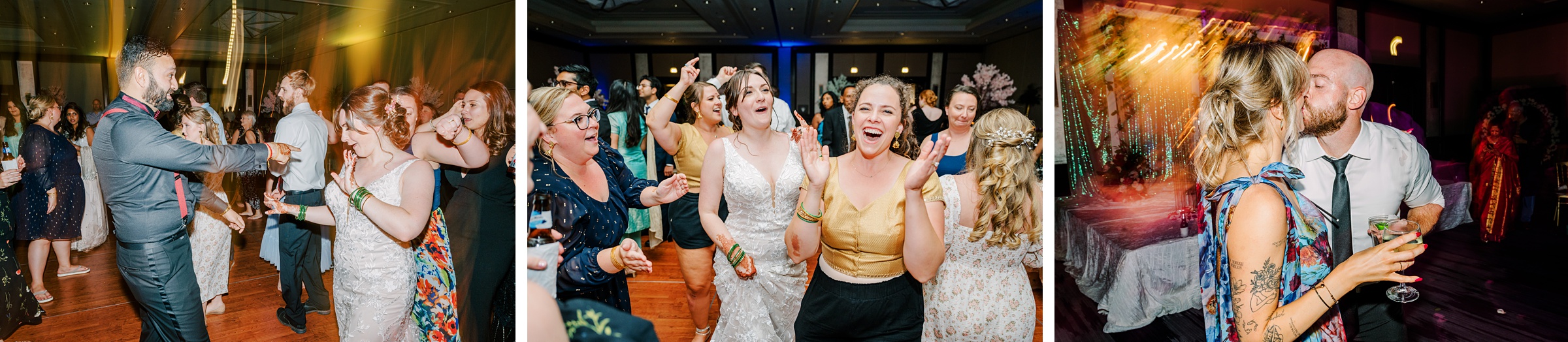 Wedding reception at Renaissance Baltimore Harborplace Hotel