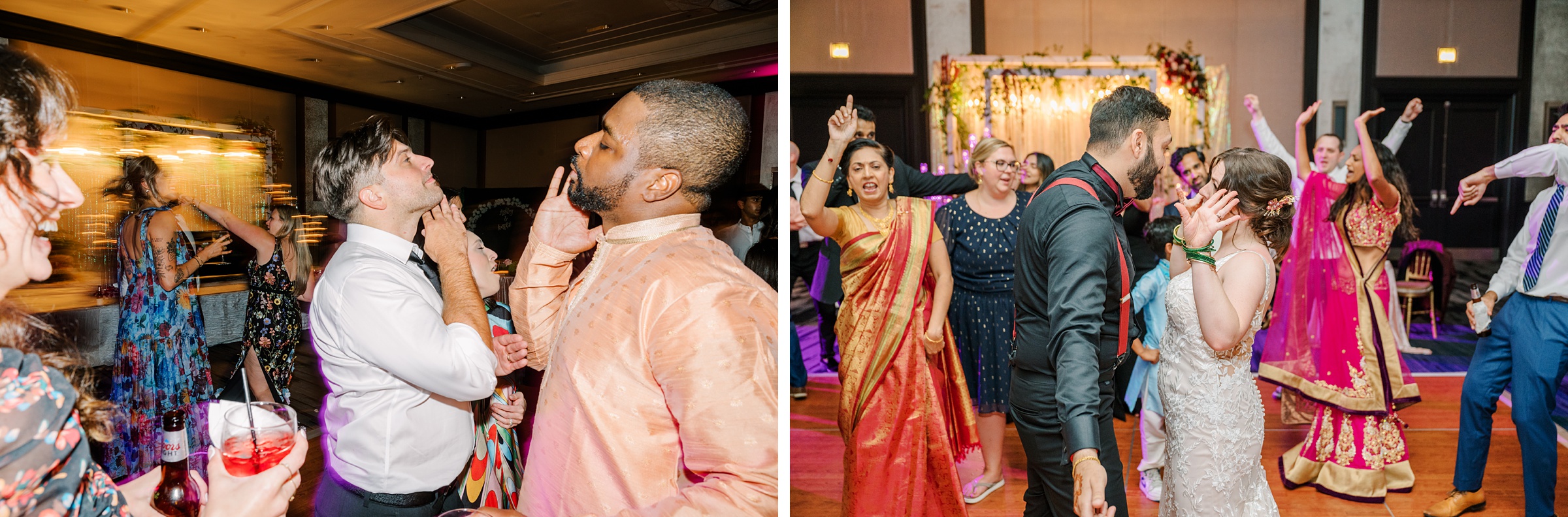 Wedding reception at Renaissance Baltimore Harborplace Hotel