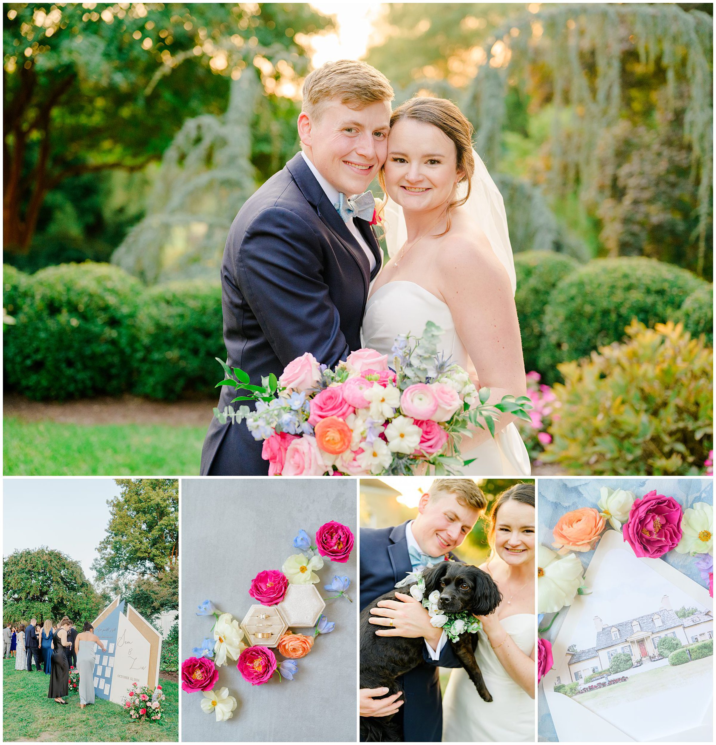 Colorful Fall Wedding Day at Belmont Manor in Elkridge, Maryland photographed by Baltimore Wedding Photographer Cait Kramer